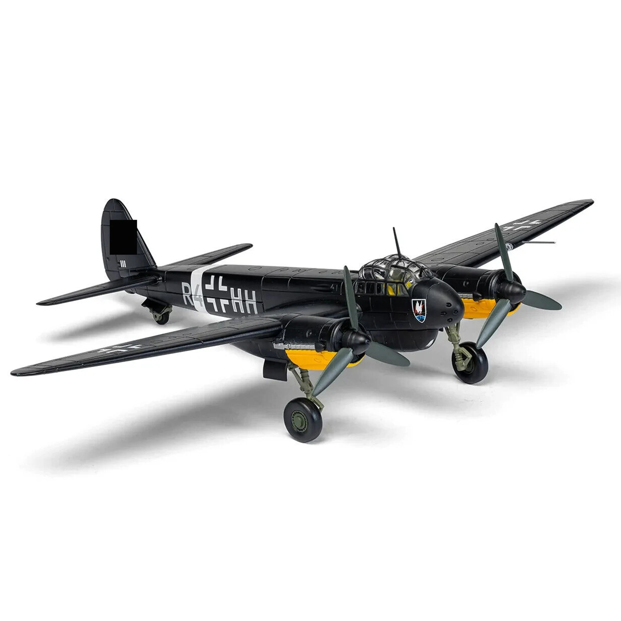 1/72 AA36713 German Ju-88C-6 bomber model Sicily 1942 Alloy finished aircraft model