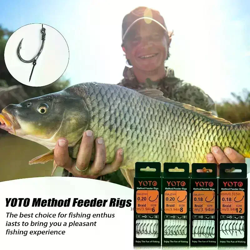 8Pcs/Box Method Feeder Fishing - Fishing Equipment Jet recensione e prezzo