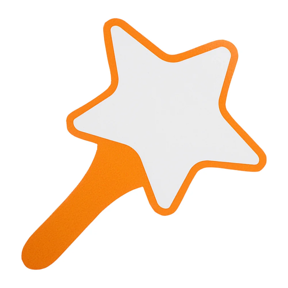 Reusable Blank Score Paddle Dry Erase Scoreboard Portable Handheld Whiteboard for Judges Classroom Auction Voting