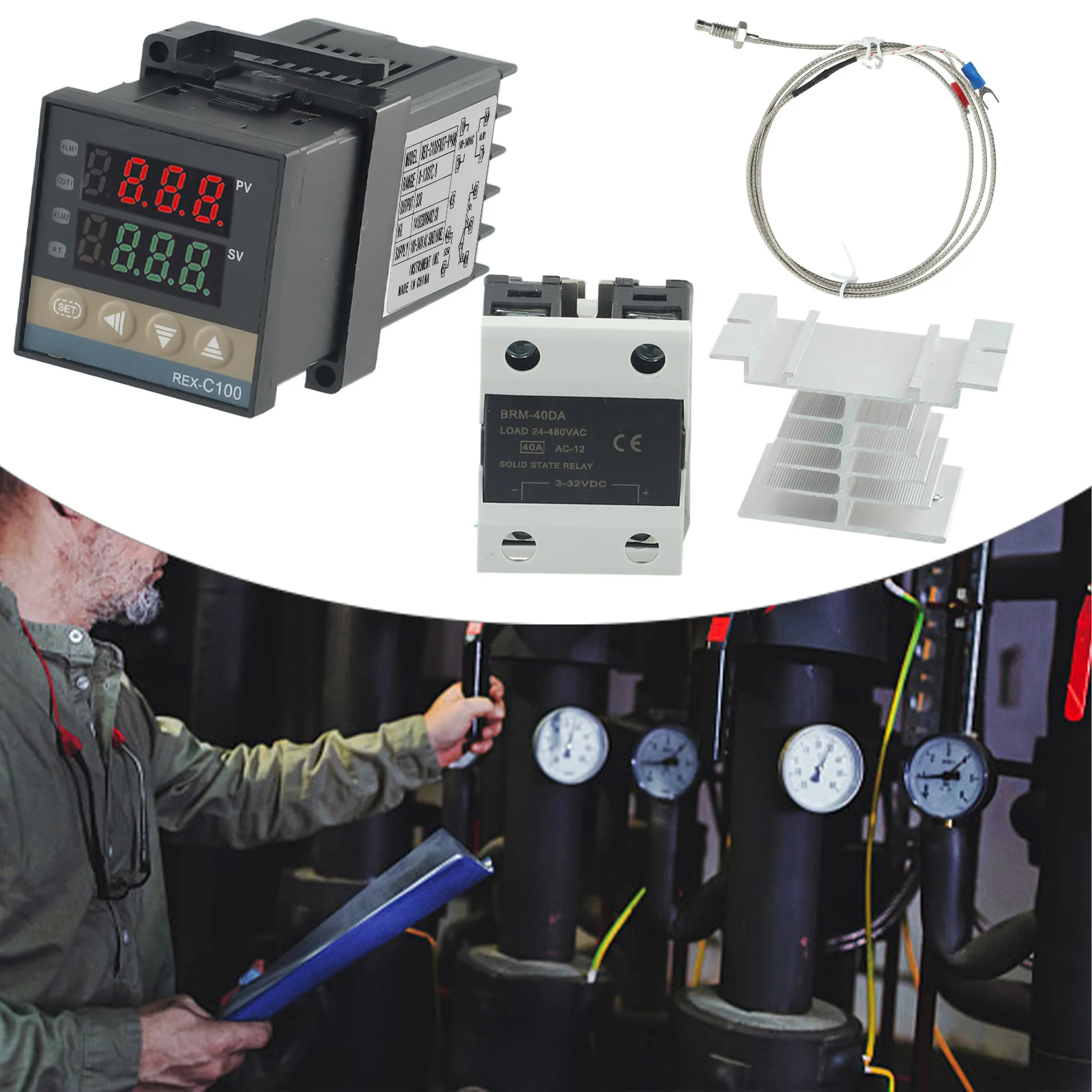 high-quality-temperature-control-heat-sink-kit-intelligent-replacement-spare-study-thermocouple-easy-installation