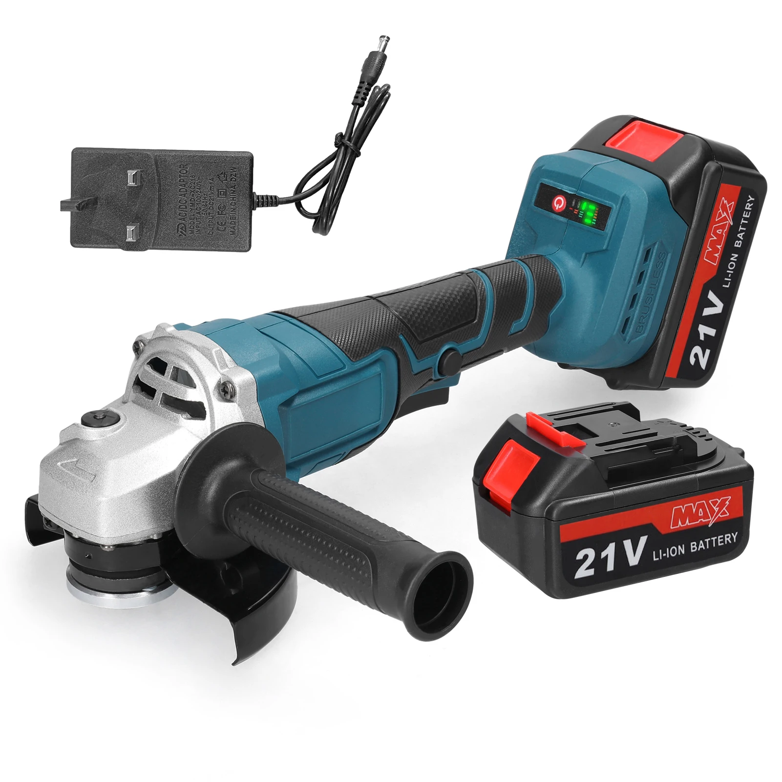 

125 Type Electric Grinding Tool Brushless Motor Multifunctional Angle Grinder Handheld Lithium Cutter Utility Power Tool