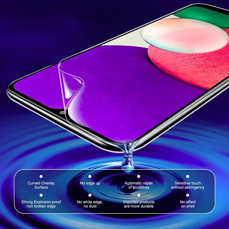 3PCS For UMIDIGI A9 A11 A13 Pro Max Hydrogel Film For UMIDIGI A5 A7S S3 S5 Pro F1 F2 A3S A3X Power 7 5 3 Screen Protector Film