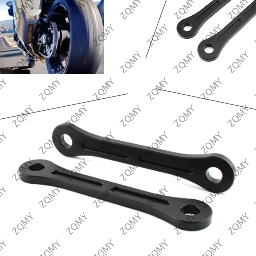 2 Pcs Motorcycle Aluminum Rear Suspension Linkager Lowering Kit For Suzuki GSX1300R HAYABUSA 1999-2022