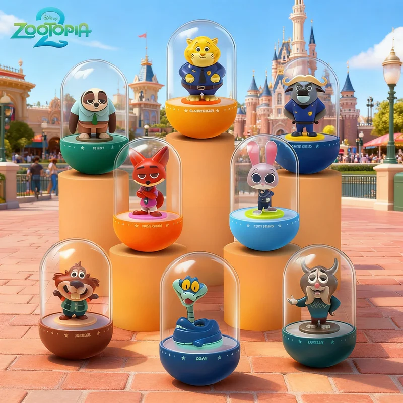 

Disney Zootopia слепая коробка ночник светящаяся игрушка ручной работы из натуральной периферии из фильма Рождественский подарок для мальчиков и девочек