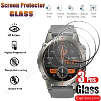 3PCS 9H Tempered Glass Screen Protector For Zeblaze Vibe 7 Lite  GPS Smart Watch Vibe7Lite 7Lite Sport SmartWatch Cover Film