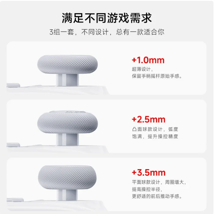 

MOBAPAD CHITU 2 Game Controller Handle Cap for CHITU 2/ HubenMOB 2/ CHITU 1/N1 Anti-slip Anti-Hand-Sweat With No Easy Detachment