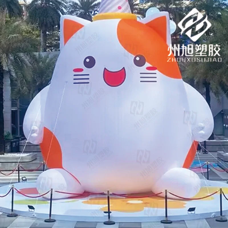 

Inflatable cartoon animal cat outdoor mall playground activities holiday decoration props