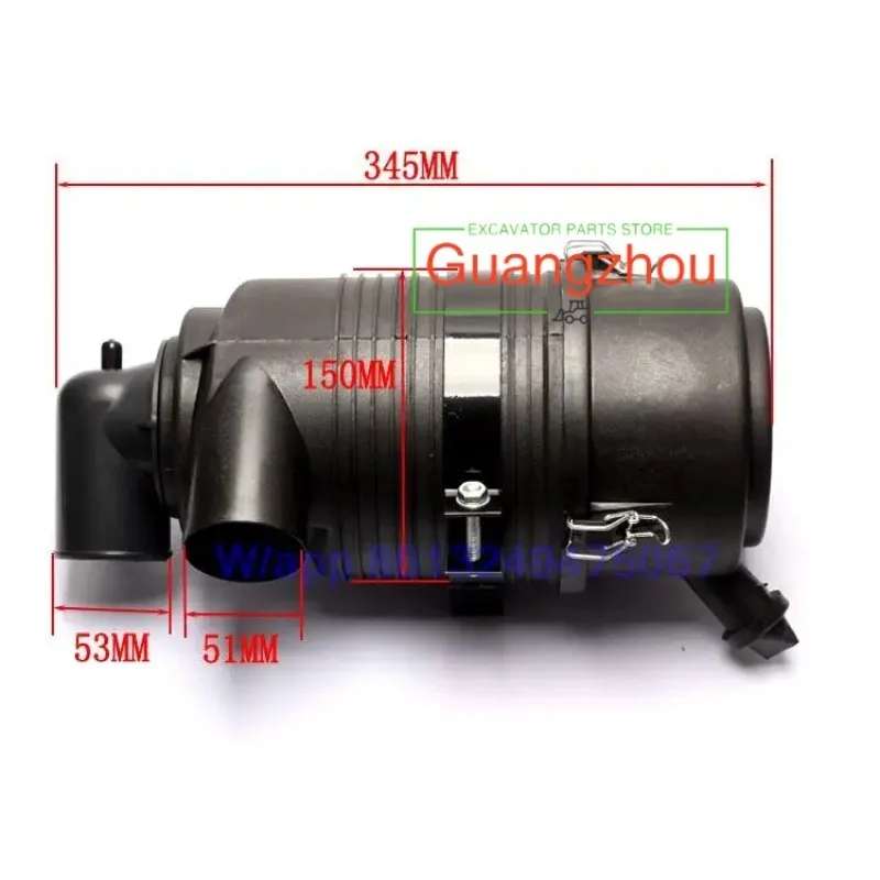 For Yanmar 88 Engine Komatsu PC30/40/50 Mini Excavator Accessories Air Filter Housing Assembly High Quality
