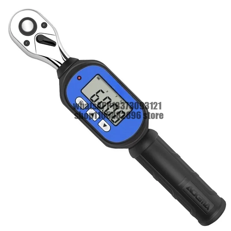 Digital torque wrench mini short handle torque torque auto repair tool high precision adjustable scaffold