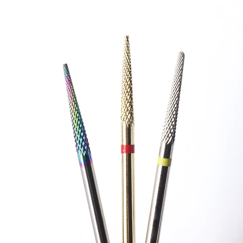 حار! الفضة الذهب مسمار مثقاب الخشب الساخن الطبية الفولاذ المقاوم للصدأ بور مانيكير القواطع بشرة نظيفة مسمار الحفر اكسسوارات أدوات العناية #2