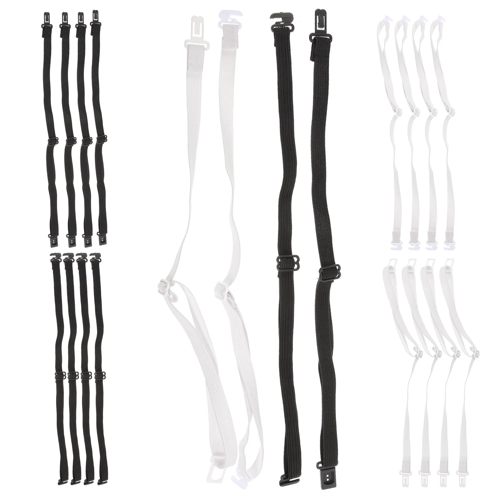 

20Pcs Bow Tie Extension Bands Adjustable Strap Durable Material Long Service Life Fit Any Size Bow Tie Bowtie Extension Belt