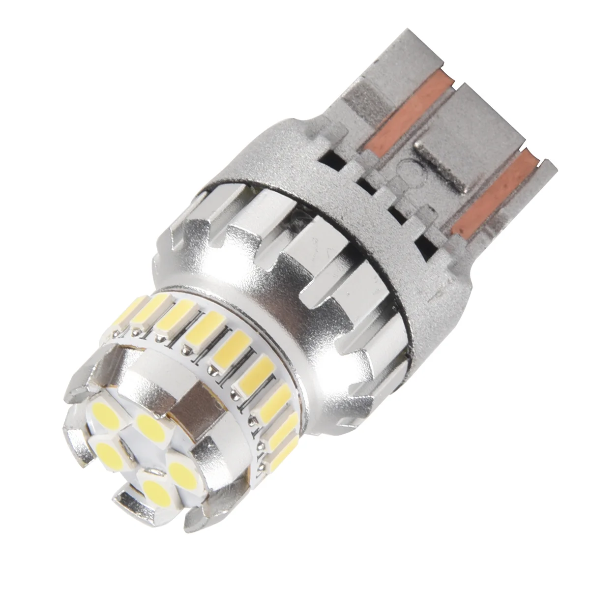 AT77 Auto T20 7440 W21W LED Canbus Achteruitrijlichten W21/5 W 7443 LED Lamp Rem Richtingaanwijzers 6500 K Super Heldere Achterlicht