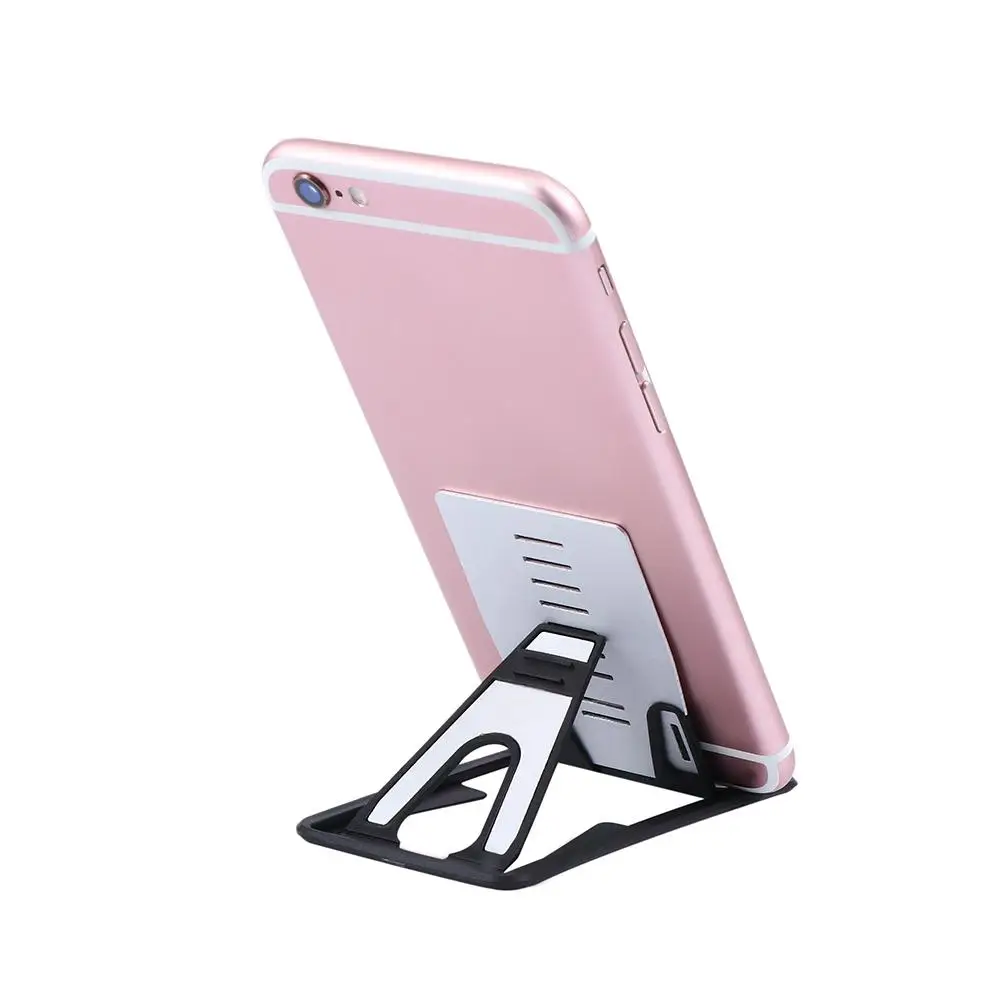 Creative Portable PC Tablet Card Style Table Desk Angle Adjustable Lazy Bracket Mobile Phone Stand Phone Rack Phone Holders