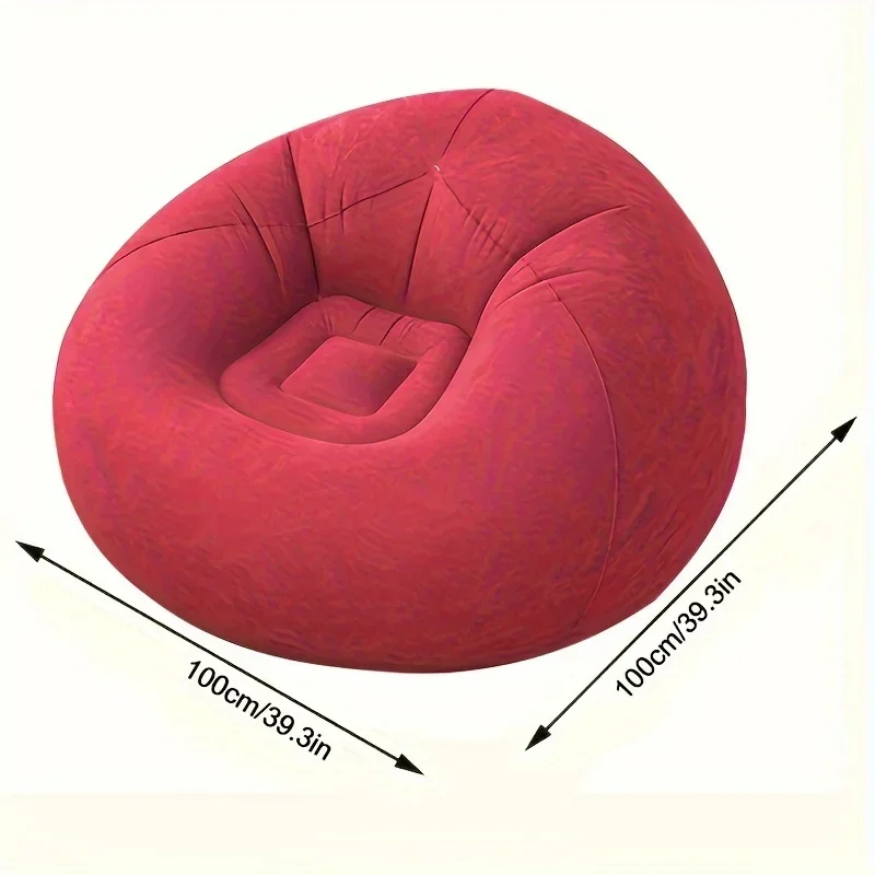 Sofá inflable para exteriores, Puffs de interior que ahorran espacio, salón, sofá de aire, equipo de Camping, Poltrona Gonfiabile, muebles para el hogar