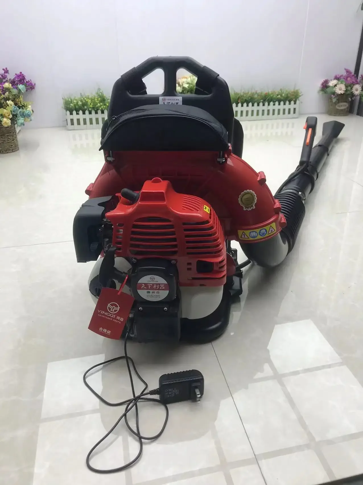 

Air Blower Wireless 42.7CC EB430 Electric Start Garden 2 Strokes Gasoline Leaf Blower Knapsack-type Snow Blower Gardening Tools