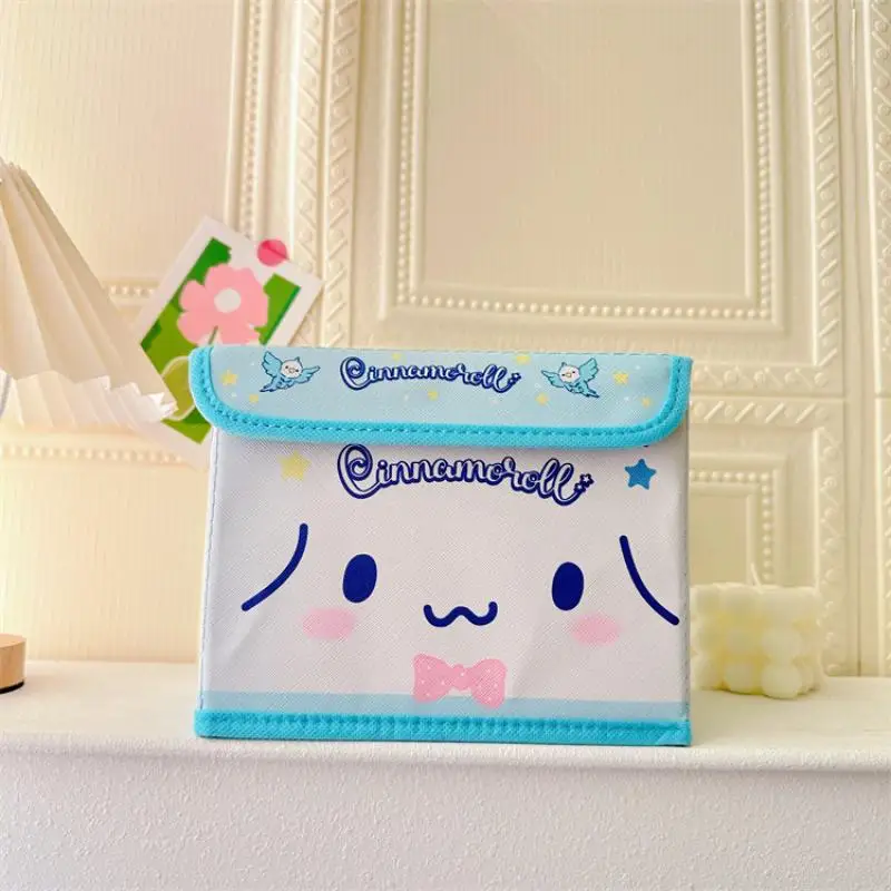 

Kuromi Cartoon Storage Box Sanrio Japanese Style Kawaii Cute Dustproof Debris Box Bedroom Dormitory Portable Small Anime Box
