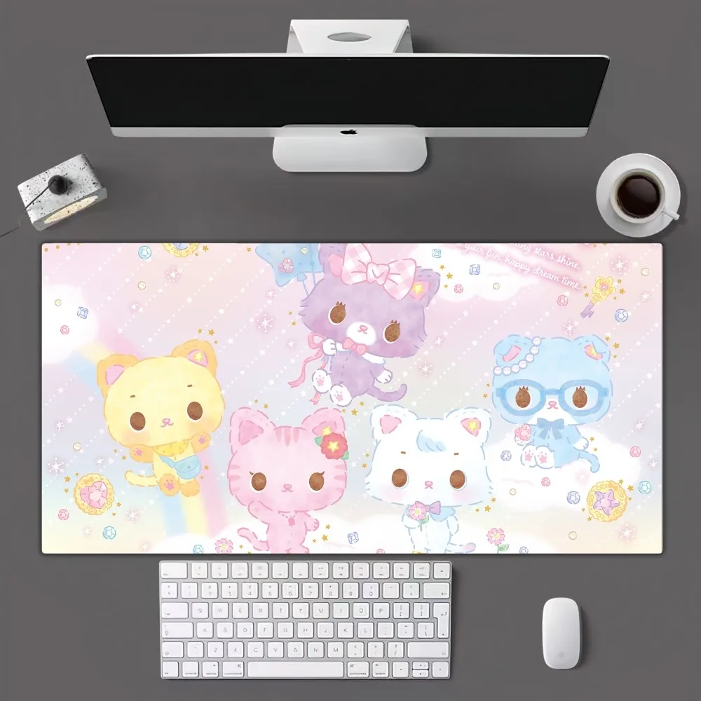 MINISO Sanrio MEWKLEDREAMY Mousepad Mousepad Gamer Mouse Pad Size For Office Long Table Mat