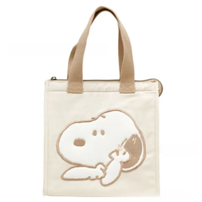 Snoopy Lunch Bag borsa termica borsa termica per bambini donna Portable New Lunch Box Ice Pack Tote Food Picnic Bags borse per il pranzo per il