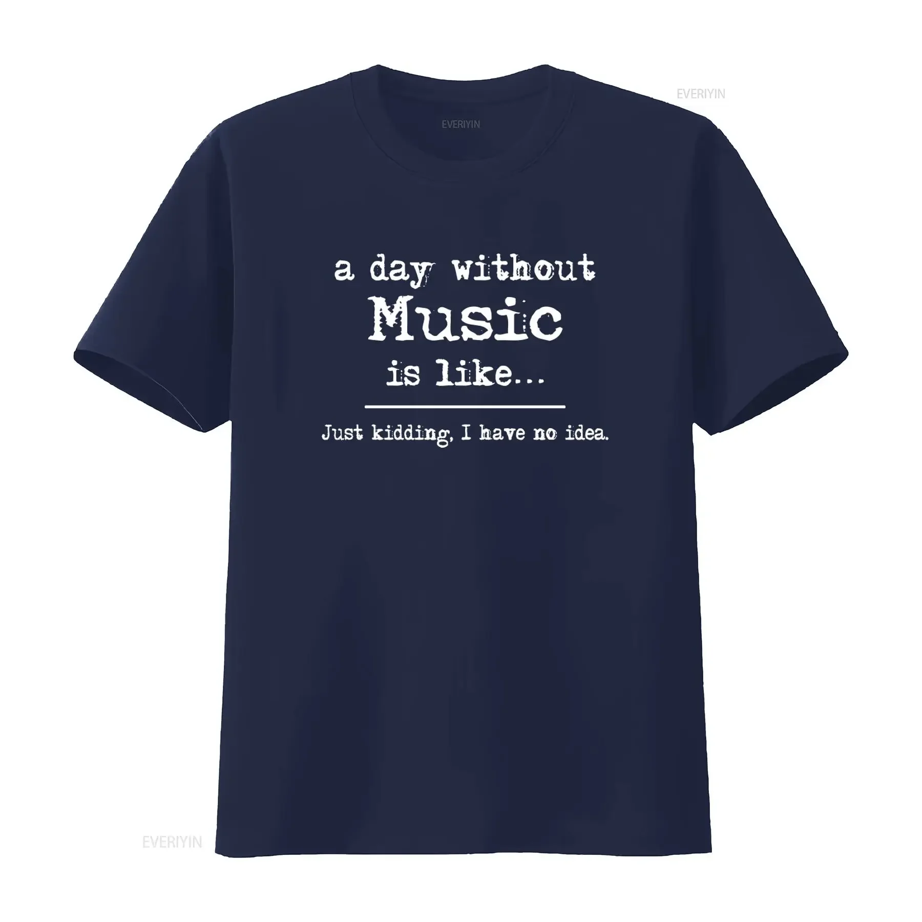A Day Without Music Is Like Teacher T Shirt School Life Education Funny  vintage Washed Soft homme streetwear Breathable view 4