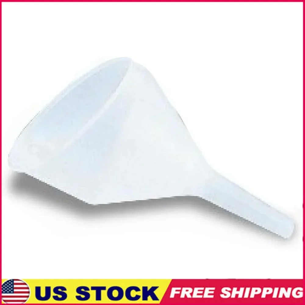 

Extra Heavy Duty 120 oz Polyethylene Funnel Universal Fit Side Fill Plastic Tool Automotive and Household Use