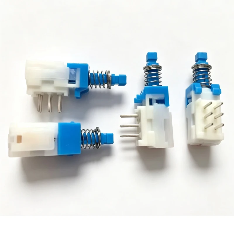 2PCS/lot Japan ALPS SPUJ190900 Self-Locking Power Switch with Lock 6-Pin Horizontal Button Switch Double Row 6-Pin