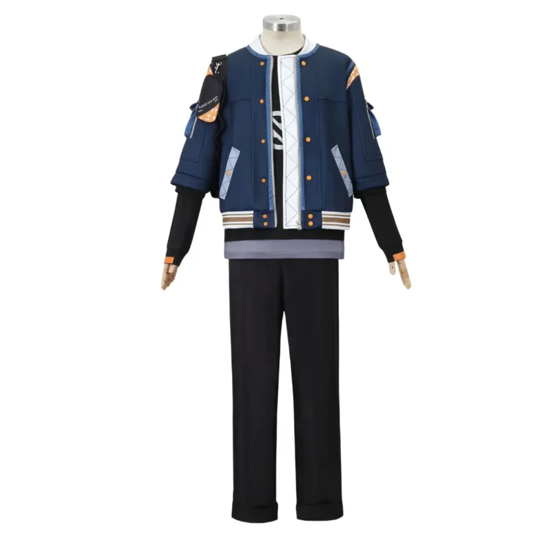 أزياء Zenless Zone Zero Wise التأثيرية شعر مستعار وايز ملحقات الهاتف مجموعة كاملة من ملابس الهالوين كرنفال النساء للعب الأدوار أنيمي