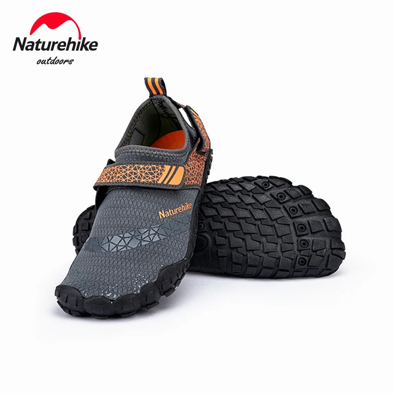 

Naturehike Summer Rubber Sole Wading Shoes Non-Slip Men Women Soft Shoes Dive Boots Beach Socks Shoe Hiking Creek Swimming Shoes