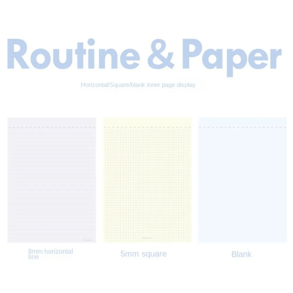 Colorido Multiduty Tearable Notebook, Agenda Pad, B5 Papelaria, Diário Planner NoteBook