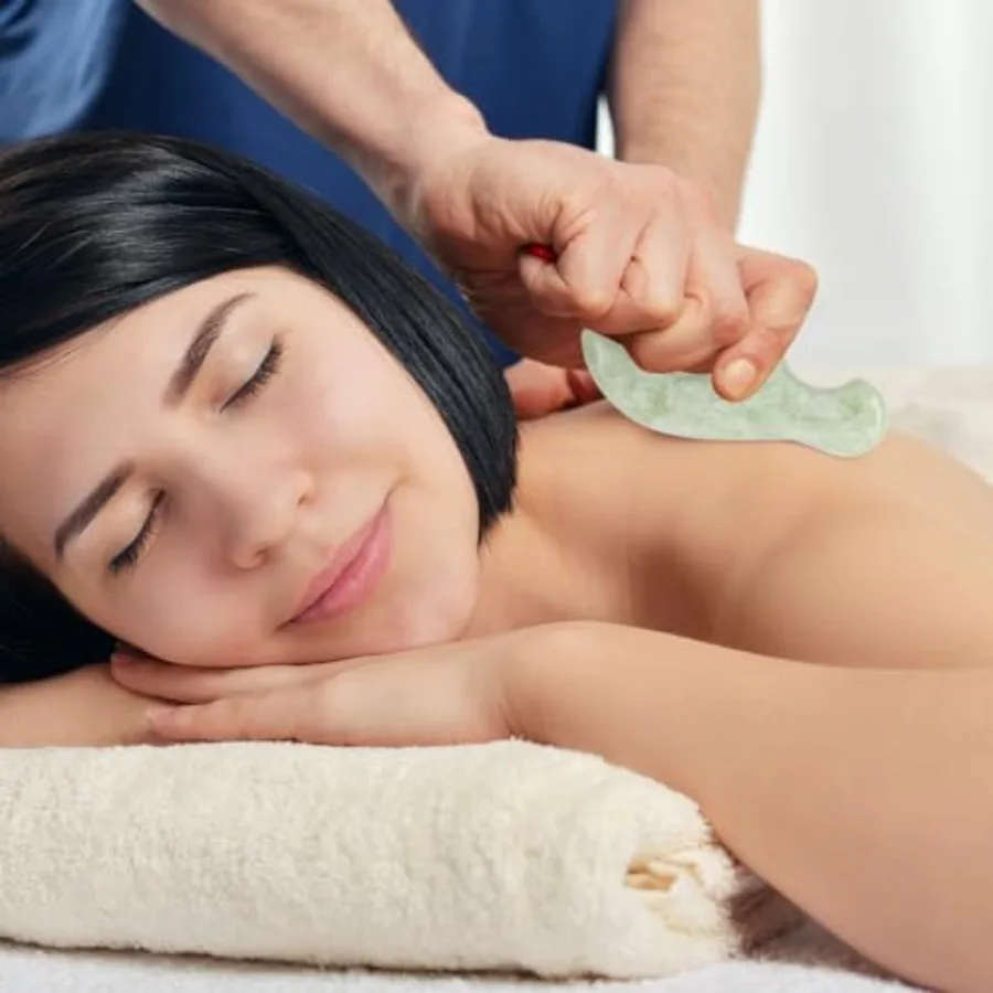 ewinever Ewin24 Massaggiatore plantare in giada naturale per la terapia quotidiana della cura del piede: massaggio ai punti di agopuntura mirato per alleviare lo stress e