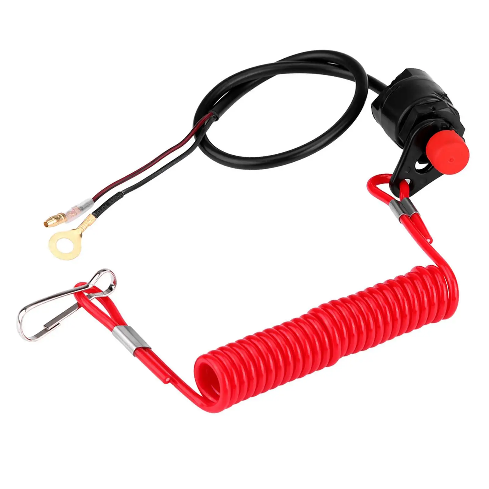 Boat Kill Switch Lanyard Outboard Switch Keys Portable Emergency Stop Switch