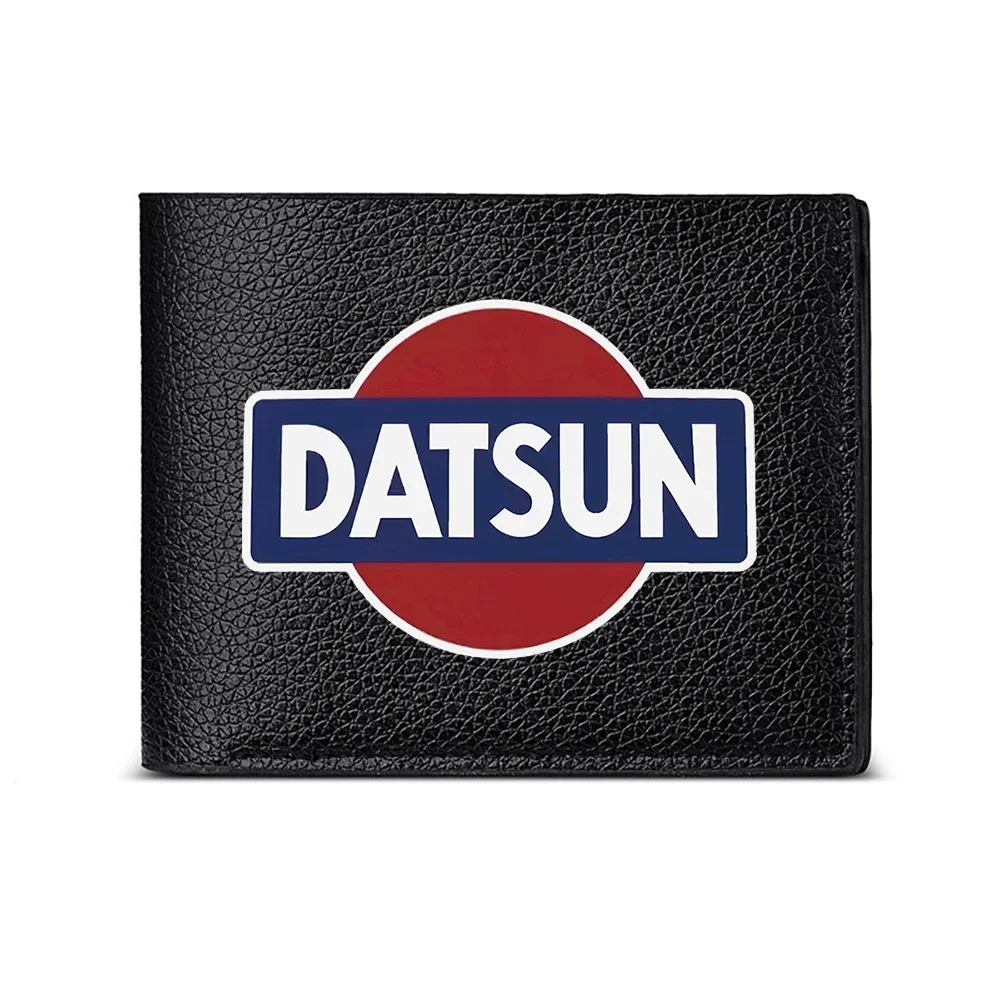 Datsun Logo Design Men's Wallet Card Holder Casual Business Fashion Print Style Accessory