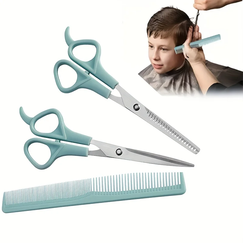 

1 set [Haircut Scissors | For Children] Three-piece Haircut Scissors Set | Children's Haircut