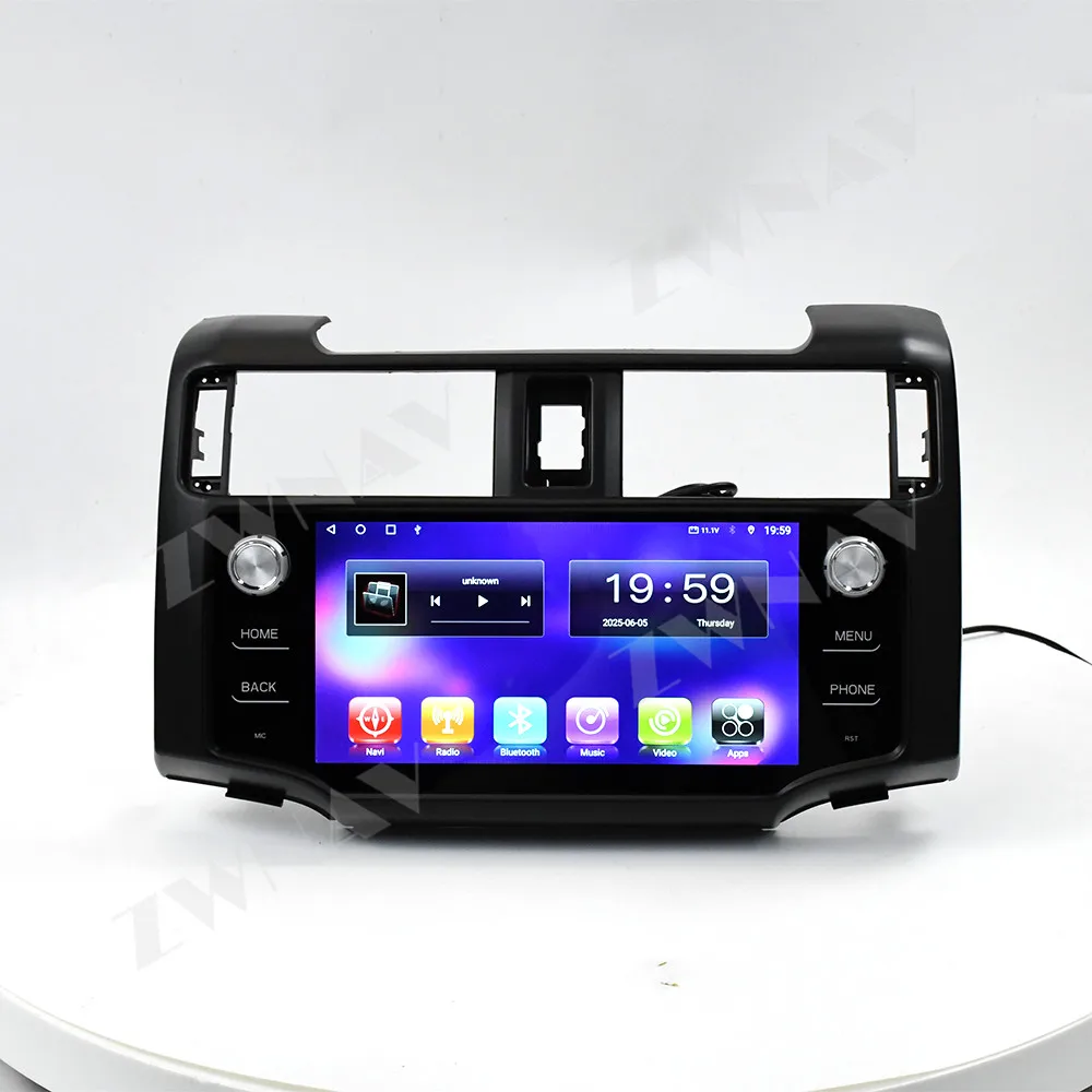9” For Toyota 4 Runner 2010-2021 Android auto touch screen navigation carplay multimedia player radio wireless head unit