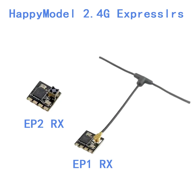 

New HappyModel EP2 EP1 2.4G RX ExpressLRS ELRS Nano Long Range Receiver Plug-in for ES24TX Module RC FPV Long Range LR4 LR7 DIY