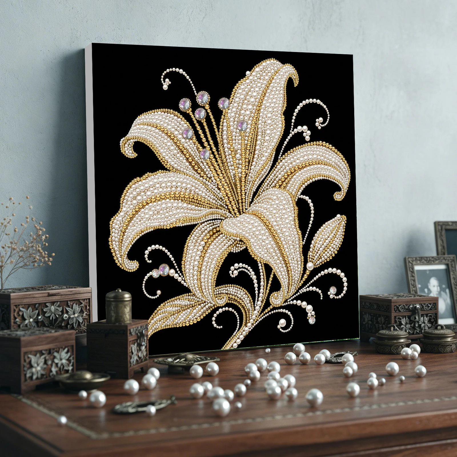 DIY Pearl Painting Kit with Fr - Resin Craft For Beginners 评论和价格