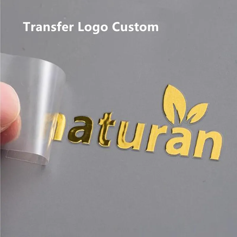 UV Print Custom Sticker and Customized Logos 3D Hollow Self Adhesive Gold Sliver Transfer Metal Personalize Stickers Your Brand