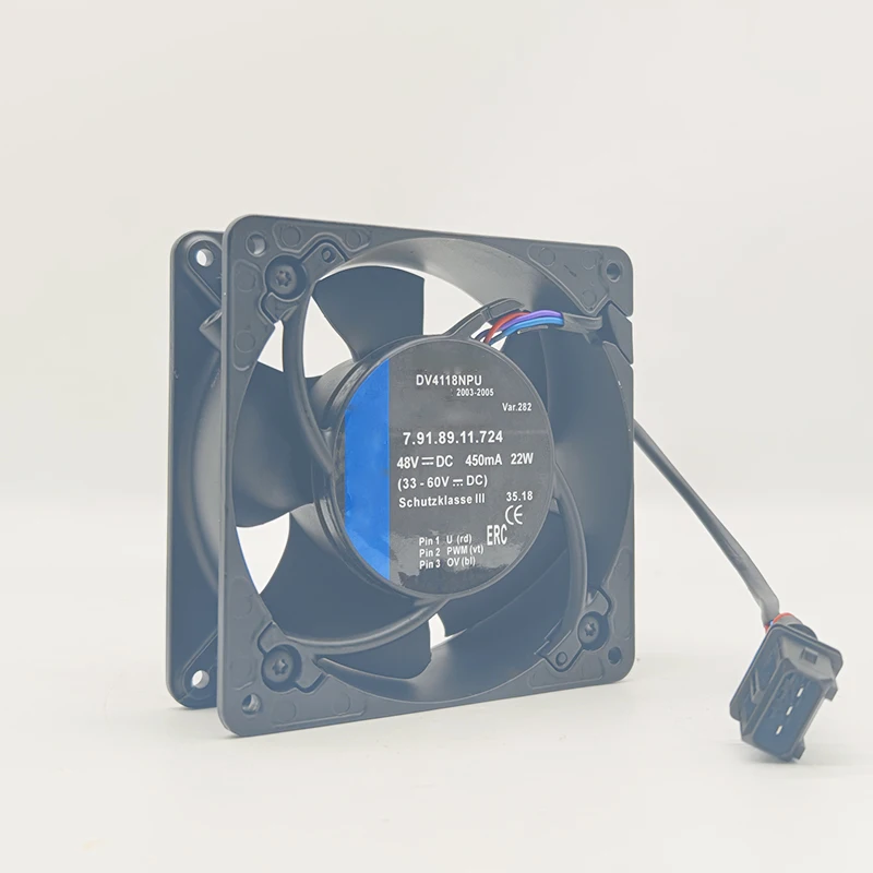 original-100-working-dv4118npu-dc48v-460ma-22w-cooling-fan