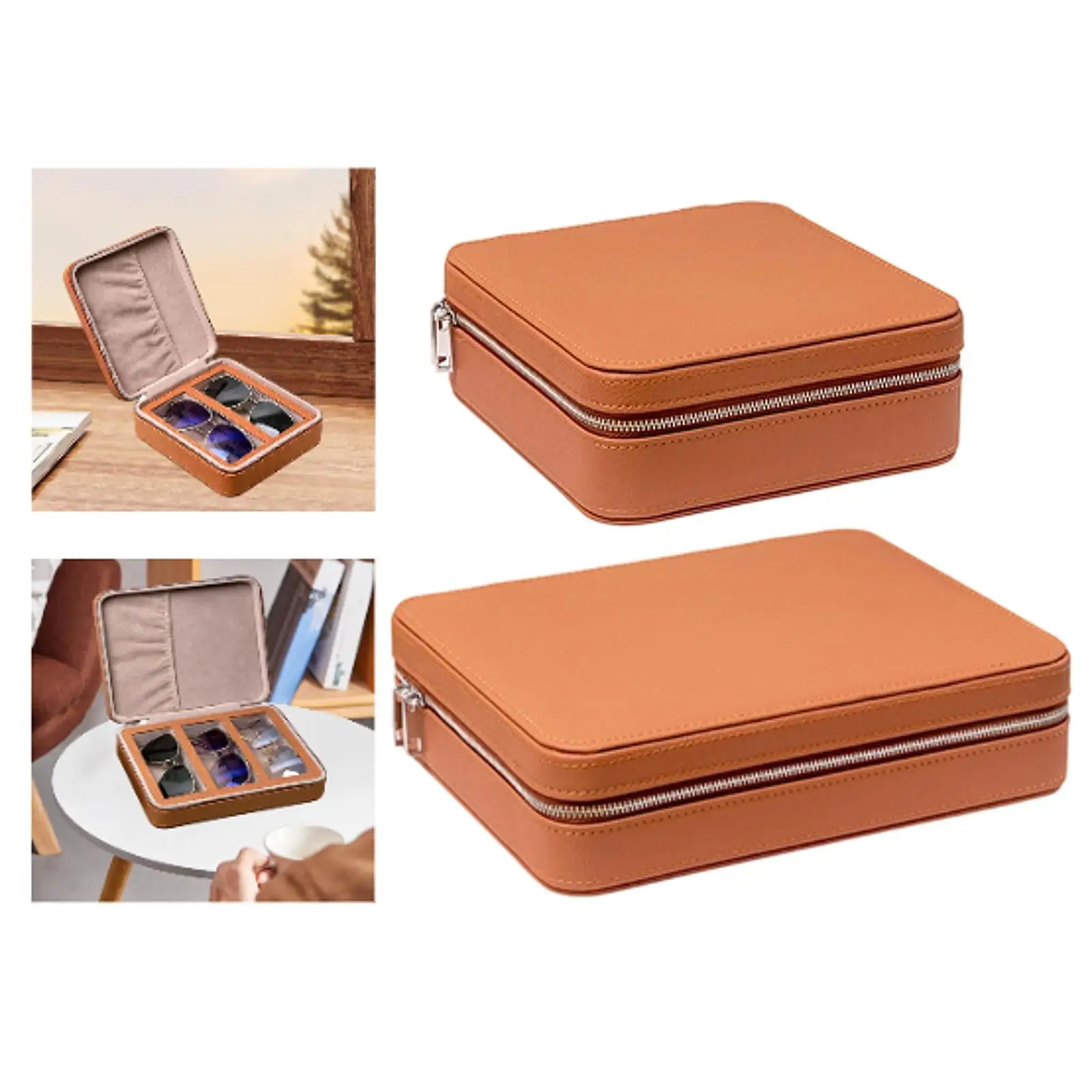 

Eyewear Storage Organizer for Jewelry And Watches Portable Case for Men And Women