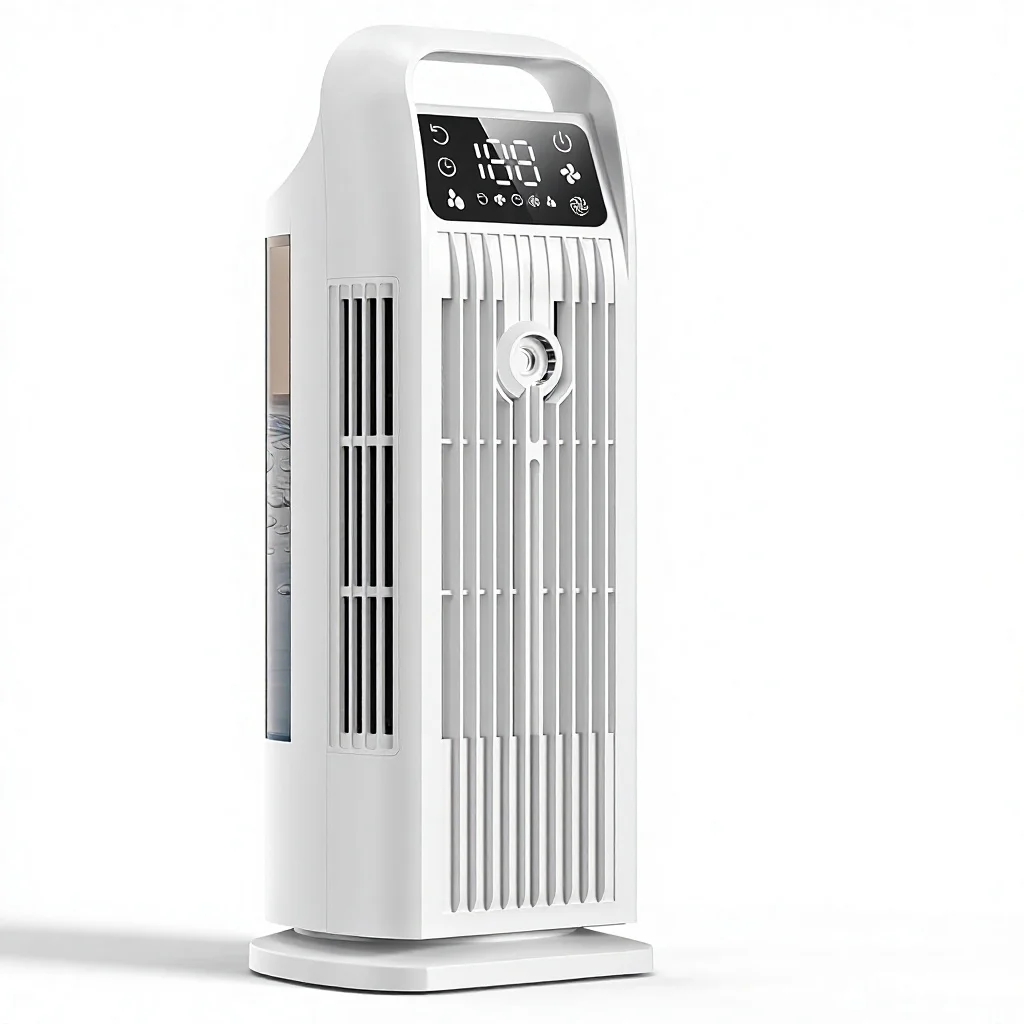 

Portable Evaporative Air Cooler 4 1 Remote Control 120 Oscillating 4 Speeds 12H Timer Mist Spray Fast Cooling Tower Fan Home