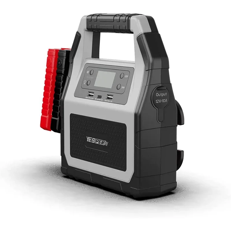 FA12V 24V 42000мАч Пусковое устройство (джамп-стартер) с USB для мотоциклов и легковых автомобилей