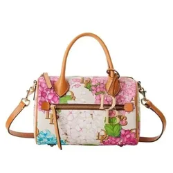 Borsa Boston di marca di moda donna 2024 borsa a tracolla con stampa di fiori di tendenza borsa a tracolla di alta qualità nuova In borsa