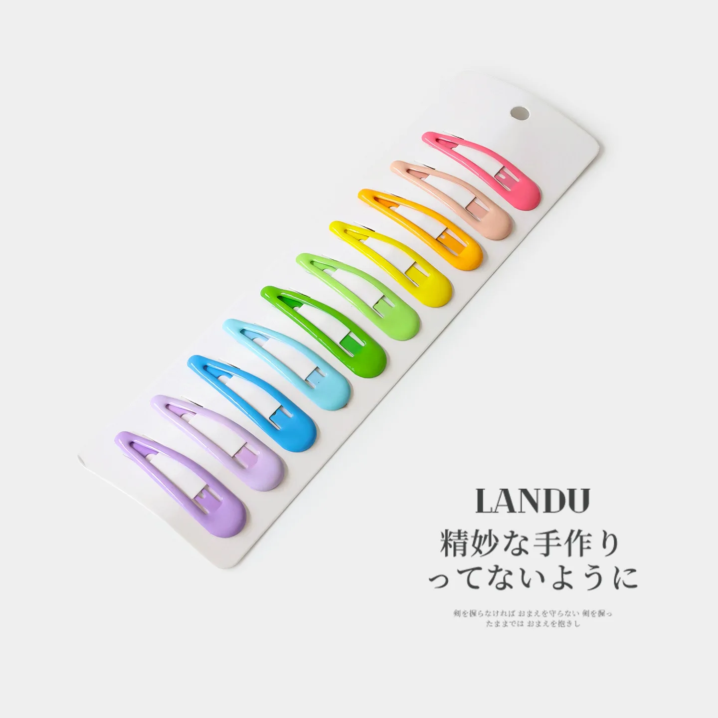 10 Stück bunte BB-Clips, niedliche Haarspangen in Stern- und Herzform, farbenfrohes Haar-Accessoire-Set für Mädchen, ideal als tägliche Haarverzierung. – Detail 6