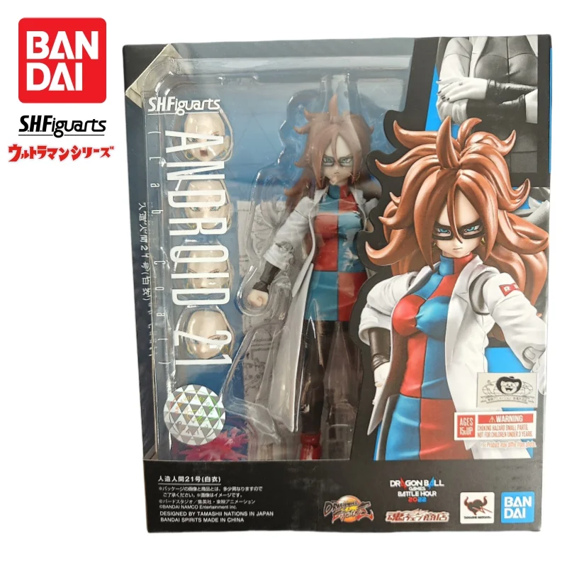 

В наличии Bandai S H Figuarts, оригинальная кукла Dragon Ball Android 19, новая фигурка в штучной упаковке, модель персонажей аниме, гараж