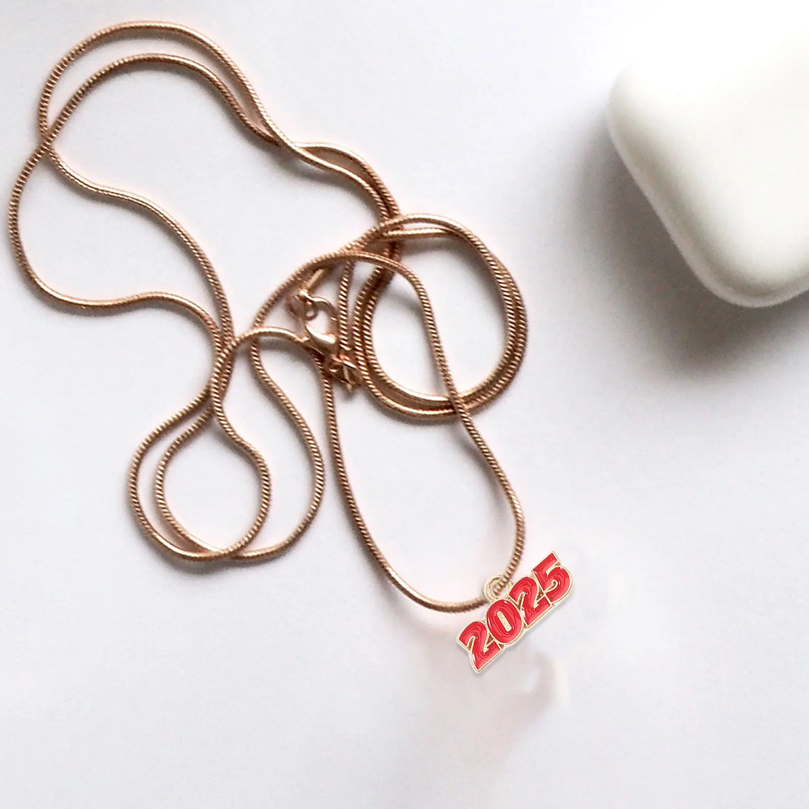 

100Pcs Zinc Alloy 2025 Year Charms for DIY Jewelry Making Bracelets Pendants Keychains Craft Accessories Zinc Alloy Pendants