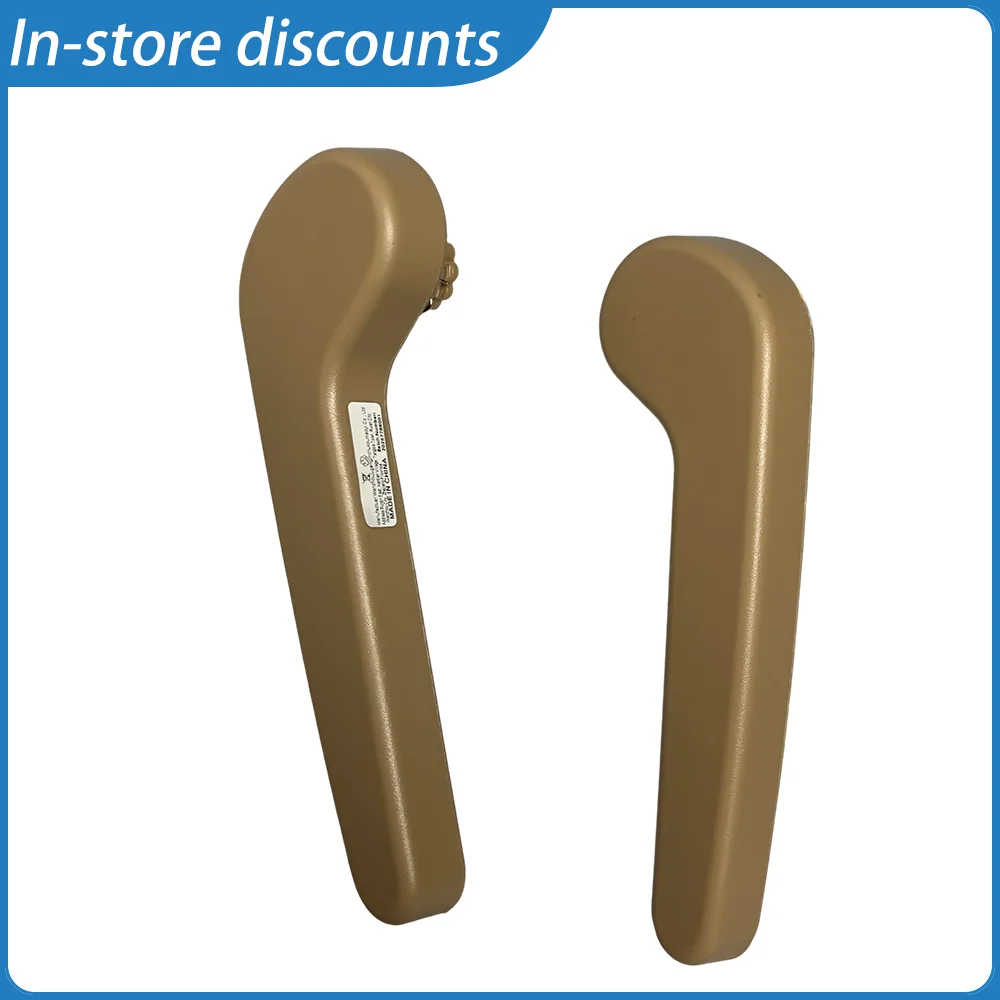For Auto Warehouse GM-2512E-RP - Back Seat Recliner Adjustment Handle, Beige/Tan - Rear Left/Right Pair, Replaces 15279415, 1527
