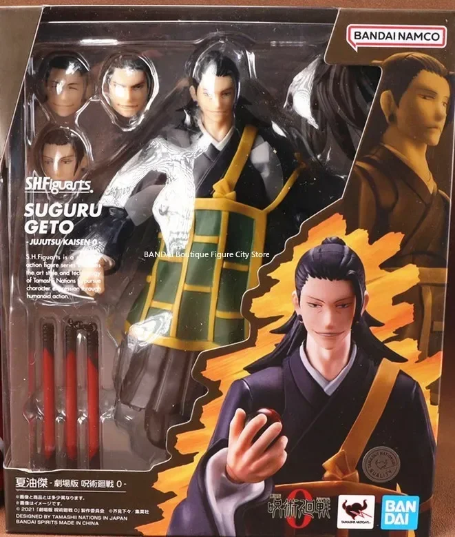 ในสต็อก Bandai ของแท้ S.H.Figuarts Satoru Gojo Spell Return Series อะนิเมะตัวละคร Movable Figures ตุ๊กตาของเล่นคอลเลกชัน