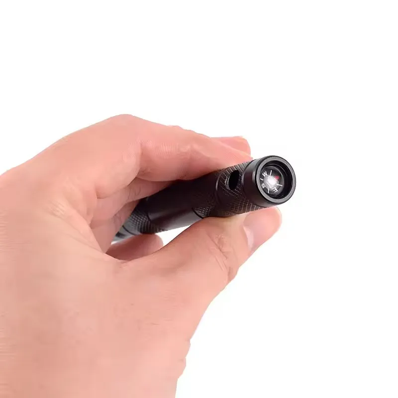 Multi Function Portable 7-IN-1 Outdoor Survival EDC Tool Emergency Whistle/Compass/Wrench/Ruler/Rope/Waterproof Case Pen Size