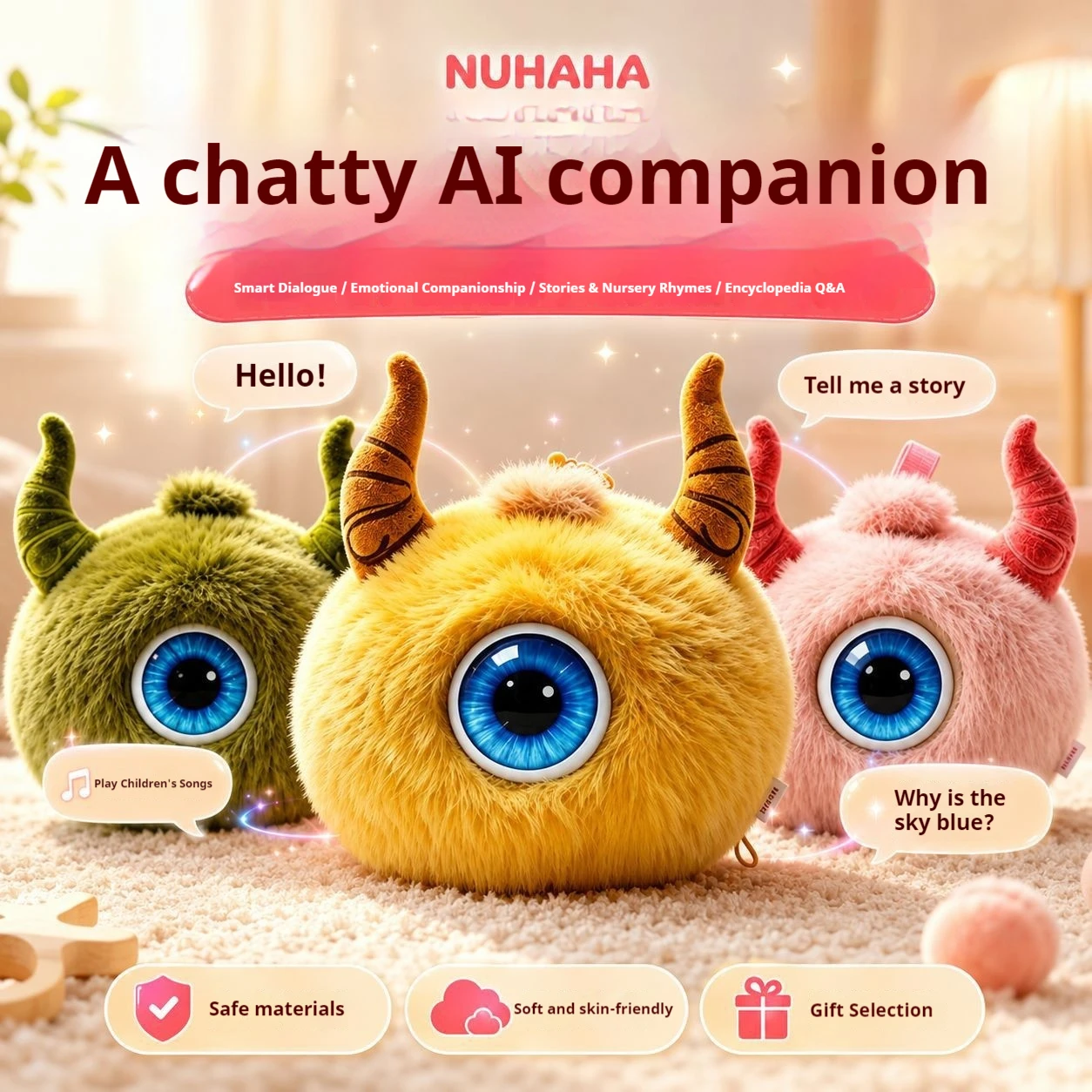 Ai Toy Smart Chat Companion Electronic Pet Interactive Doll Intelligent Dialogue Q&A Birthday Gift For Adults Pet Pendant