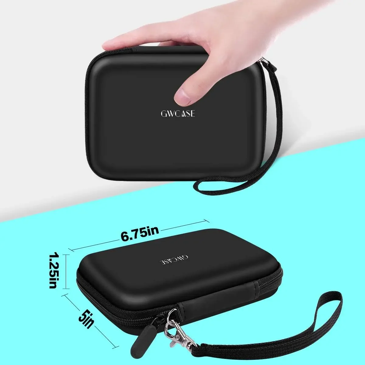 Case Compatible with Samsung T7/ for T7 Touch  External Solid State Drive/2 Pack Samsung SSD and Cables