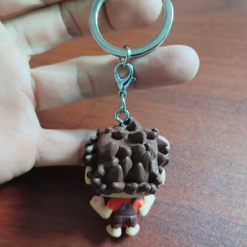 Disney Pixar Pocket Keychain WRECK-IT RALPH MOANA MAUI The Incredibles ELASTIGIRL Figure Model Toys for Children Christmas Gifts - view 5